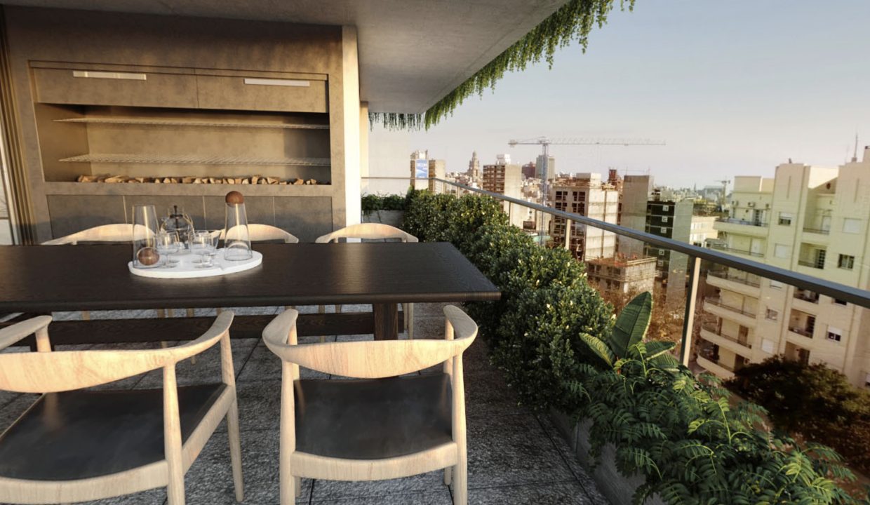 Parrillero en Terraza